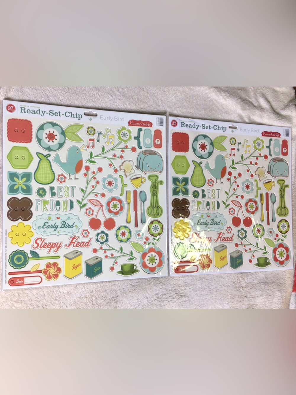 Cosmo cricket ready-set-chip sheets
